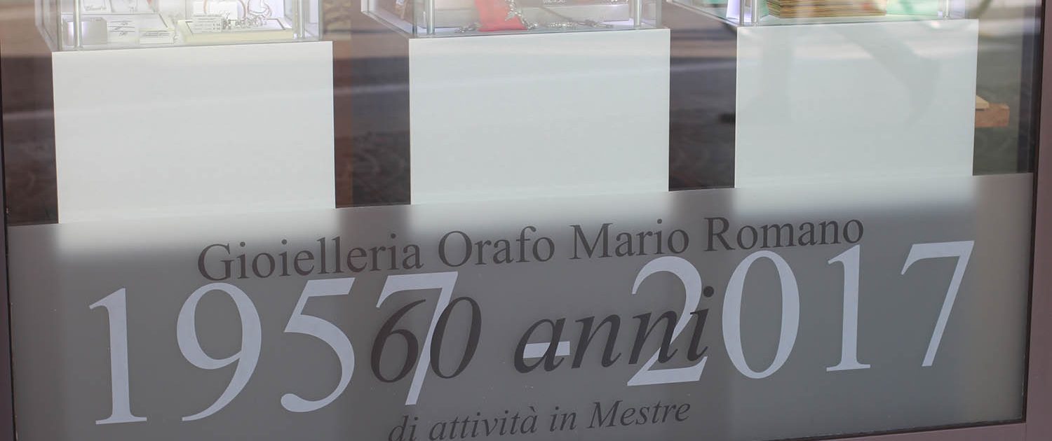 gioielleria romano mario 60 anni